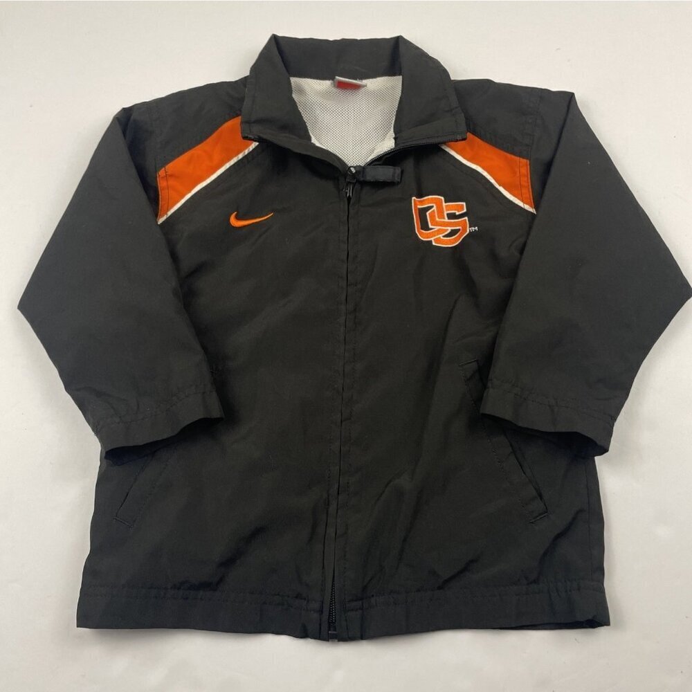 Nike Oregon State Beavers Windbreaker Jackets Toddler 4 Zip Up Mesh Lined